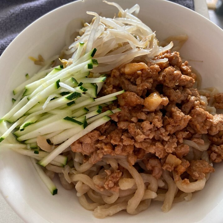 ジャージャー麺風!簡単冷やし麺